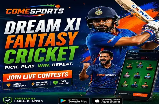 Come (come apk) fantasy cricket & matchday visual 1